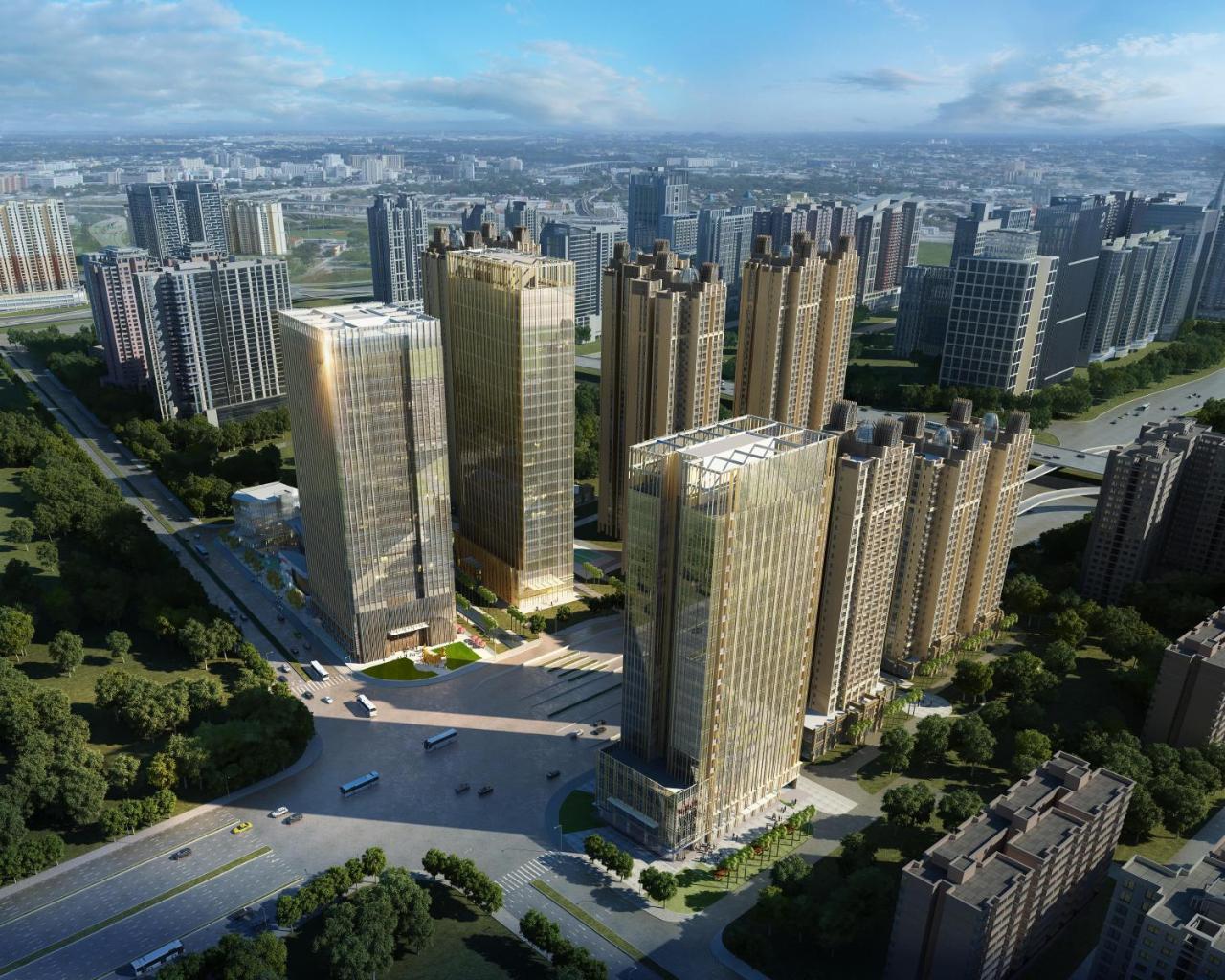 Royal Star Apartment Guangzhou Bagian luar foto